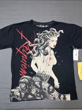 Requiem Coal Madusa T-Shirt 100% Cotton